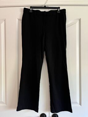 Amanda & Chelsea Black Wide-Leg Dress Pants